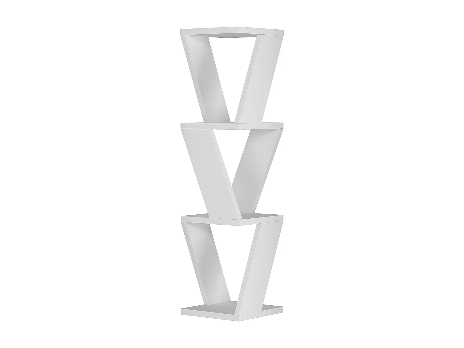 Etagère ZENA - blanc, 22x85x22