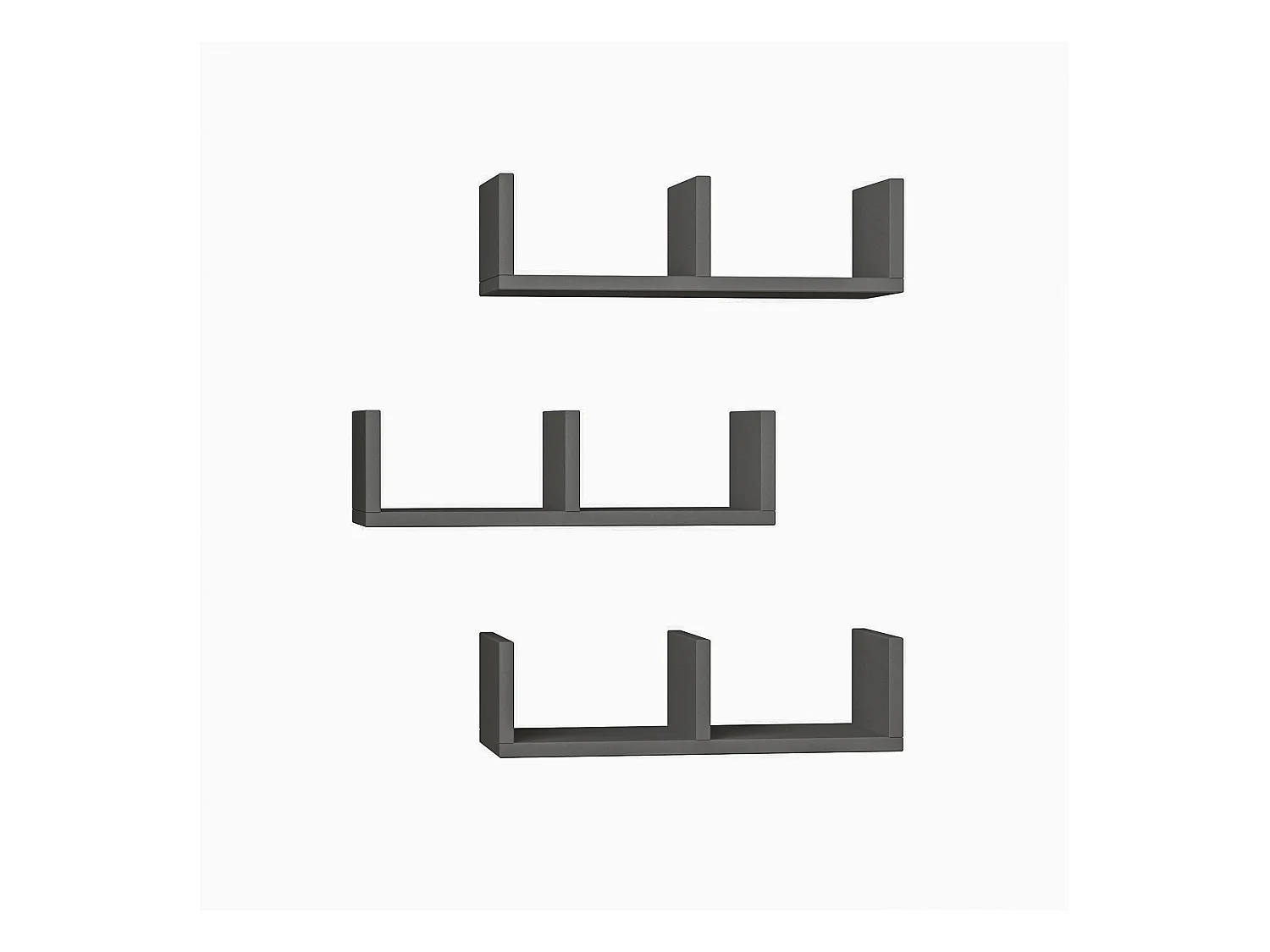 Etagère RAF - anthracite, 50x16x20