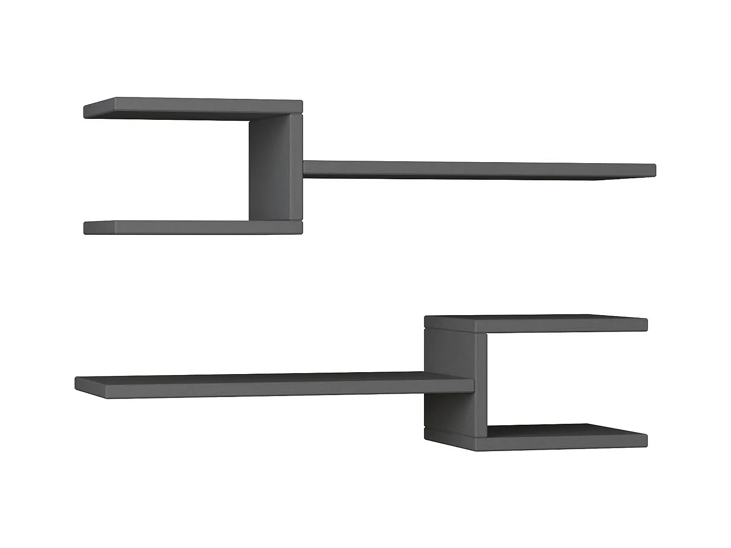 Regal FORK - Anthrazit, 75x17x20