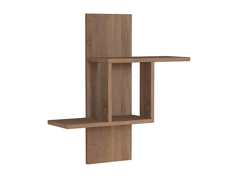 Etagère MILL - chêne clair, 64x70x20