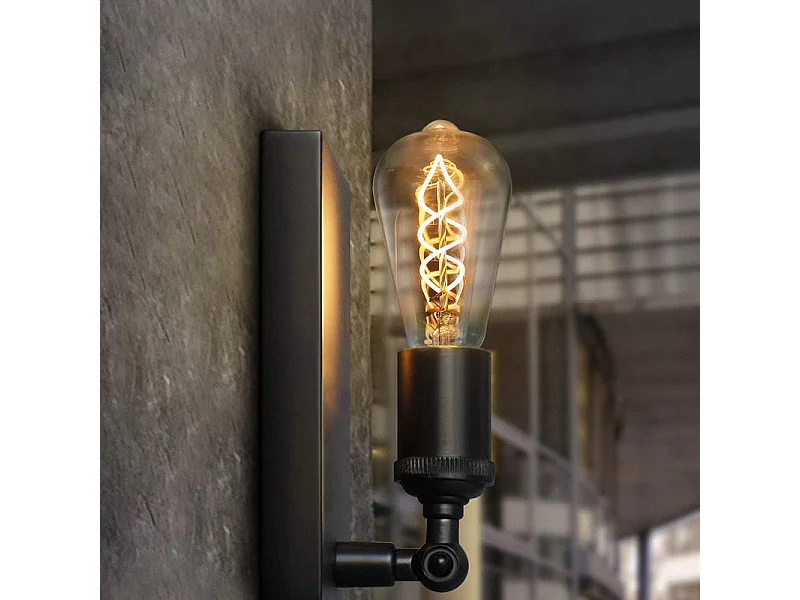 NETTLIFE 3x LED Birne E27 Vintage Lampe ST64 Retro Birne Warmweiß 4W Glühfadenlampe 2200K