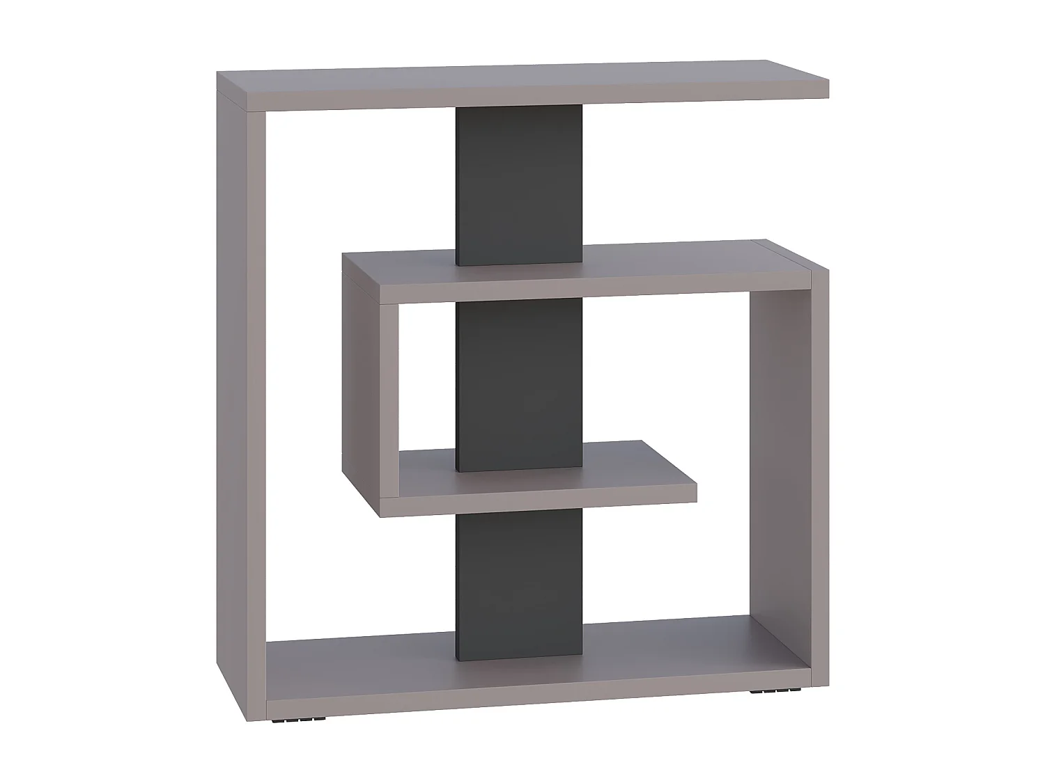 Beistelltisch SALY- Anthrazitgrau, 55x57x20