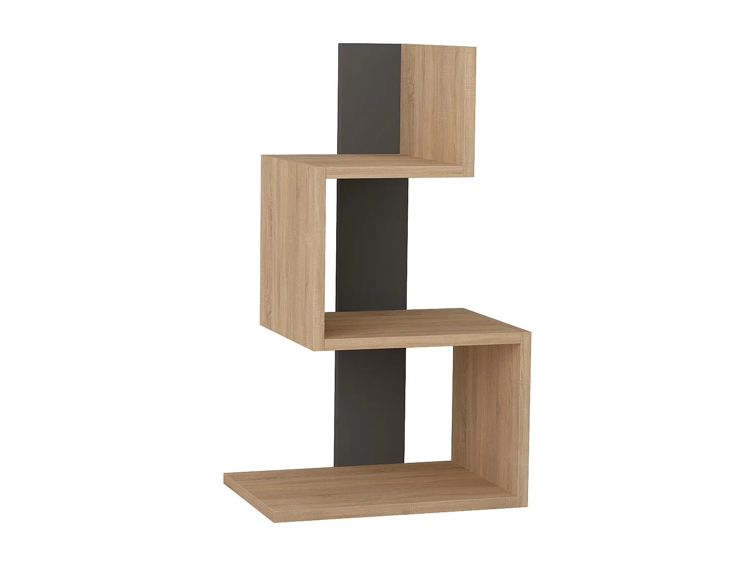 Table d'appoint ROSIE- naturel foncé, 42x72x30