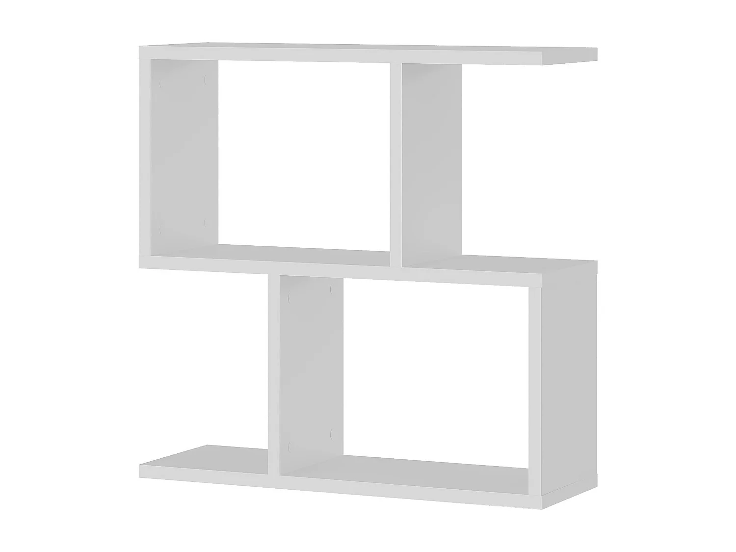 Table basse HOMEMANIA- blanc, 60x60x20