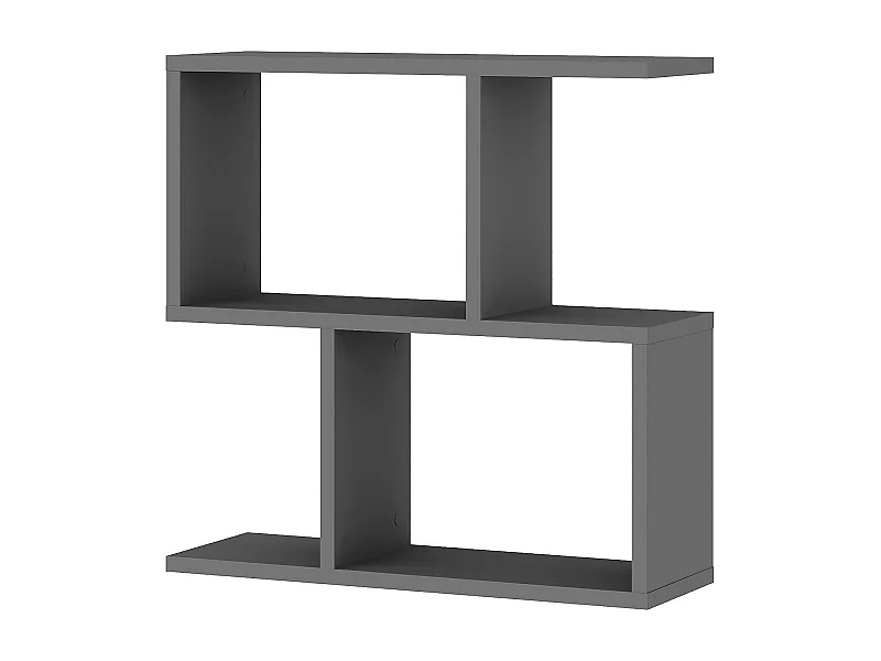 Kaffeetisch HOMEMANIA- Anthrazitgrau, 60x60x20