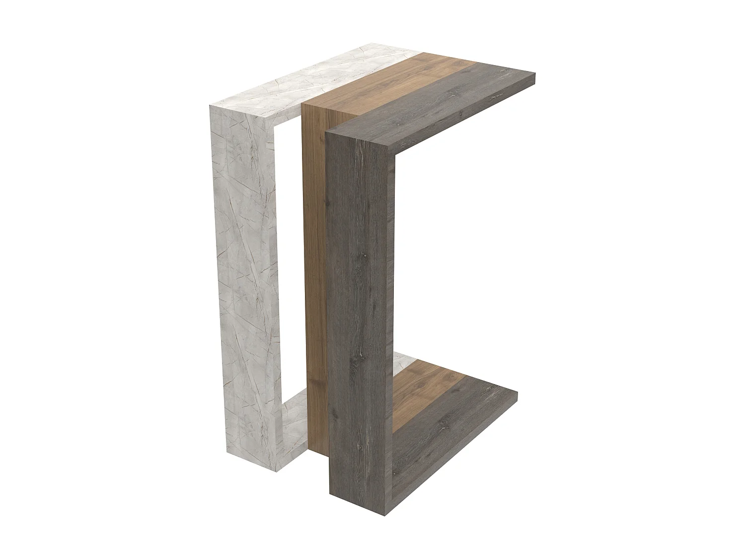 Beistelltisch MUJU C MODELL - 30 x 40 x 57 cm