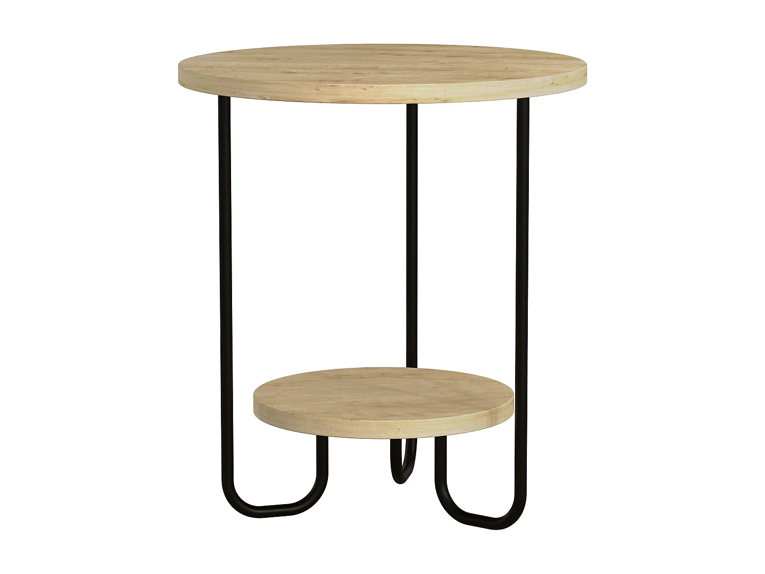 Beistelltisch CORRO  -  Eiche - 40 x 40 x 45 cm
