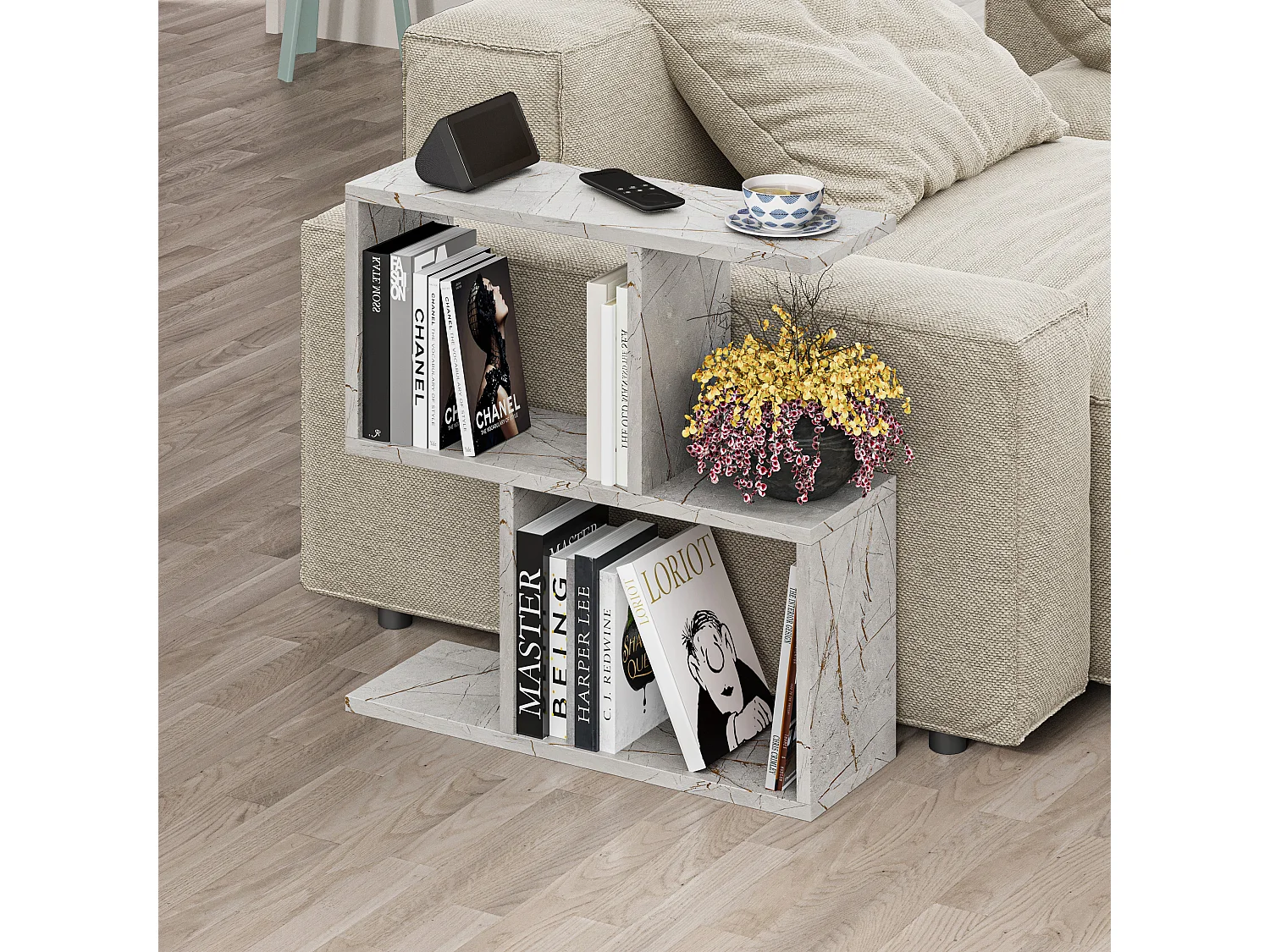 Beistelltisch HOMEMANIA-Lagina - 60 x 20 x 60 cm