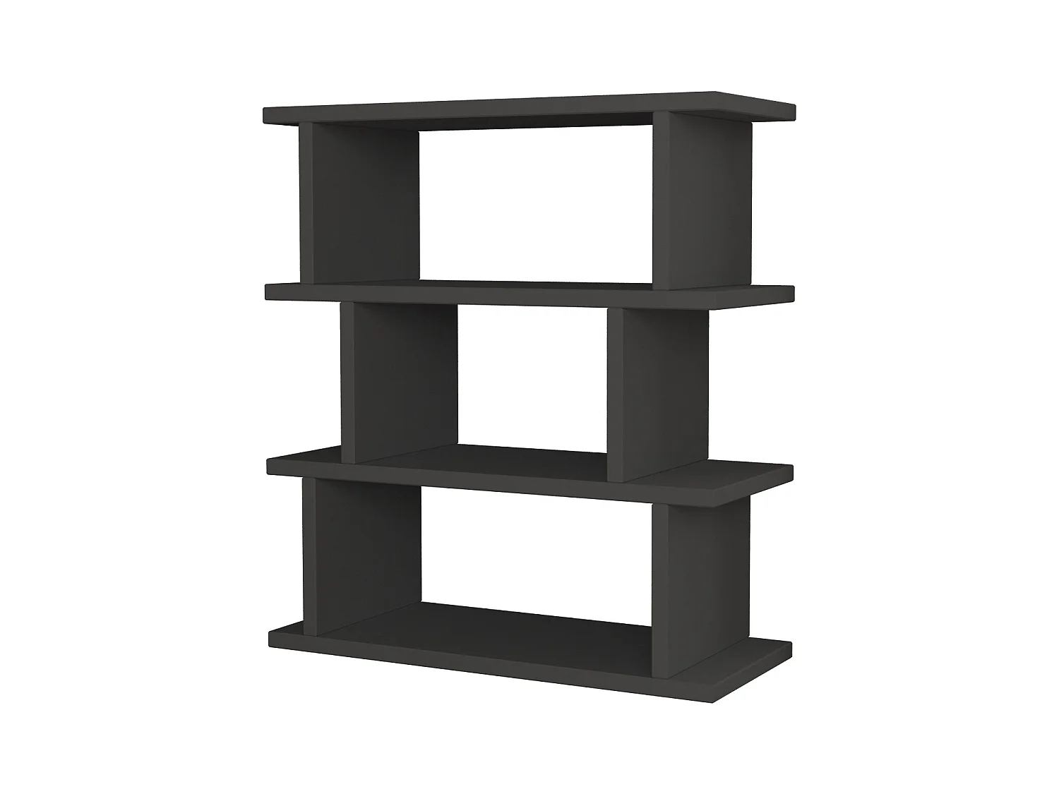 Table d'appoint TOTEM - gris anthracite, 54x60x22