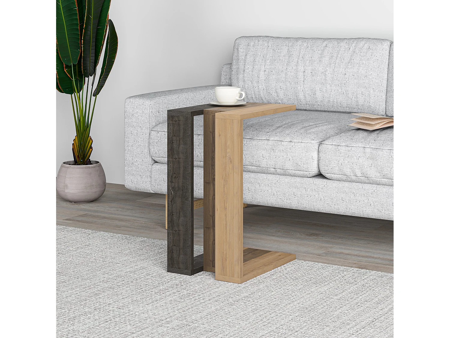 Beistelltisch MUJU C MODELL - 30 x 40 x 57 cm