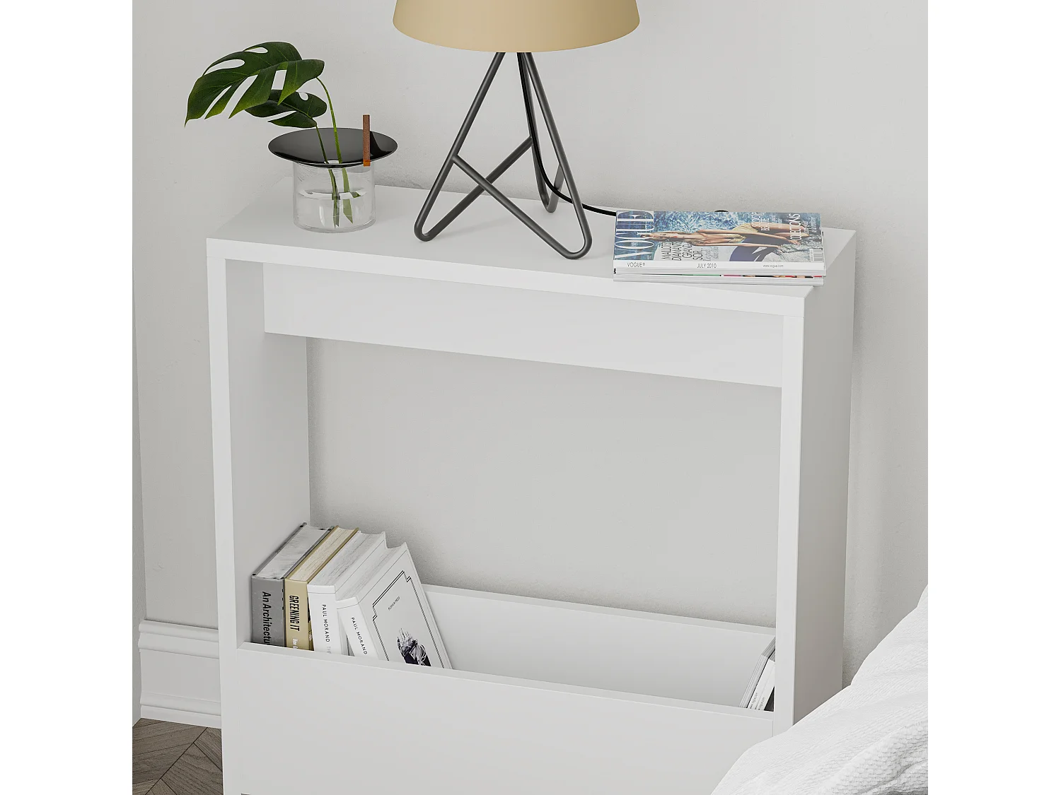 Table d'appoint SIMPI - couleur naturel clair, 55x60x20