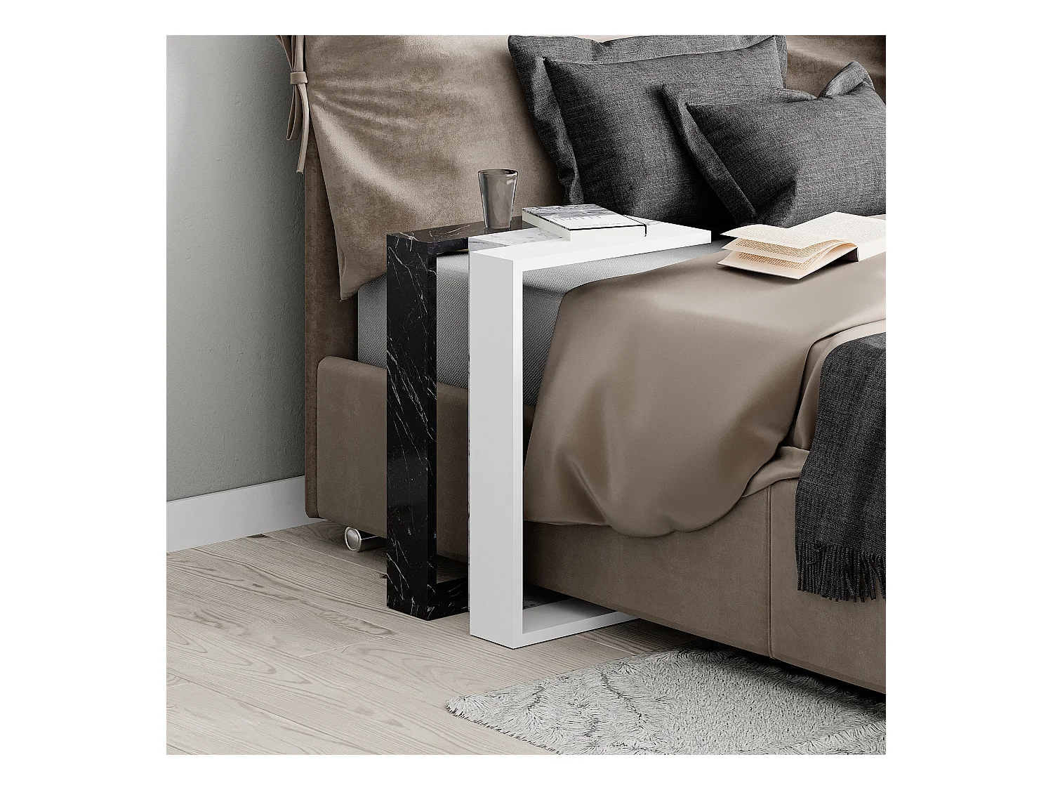 Beistelltisch MUJU C MODELL - 30 x 40 x 57 cm