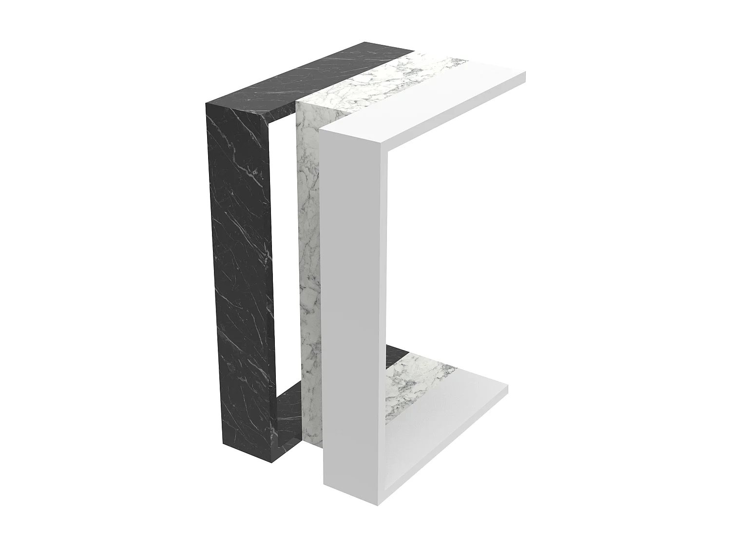 Beistelltisch MUJU C MODELL - 30 x 40 x 57 cm