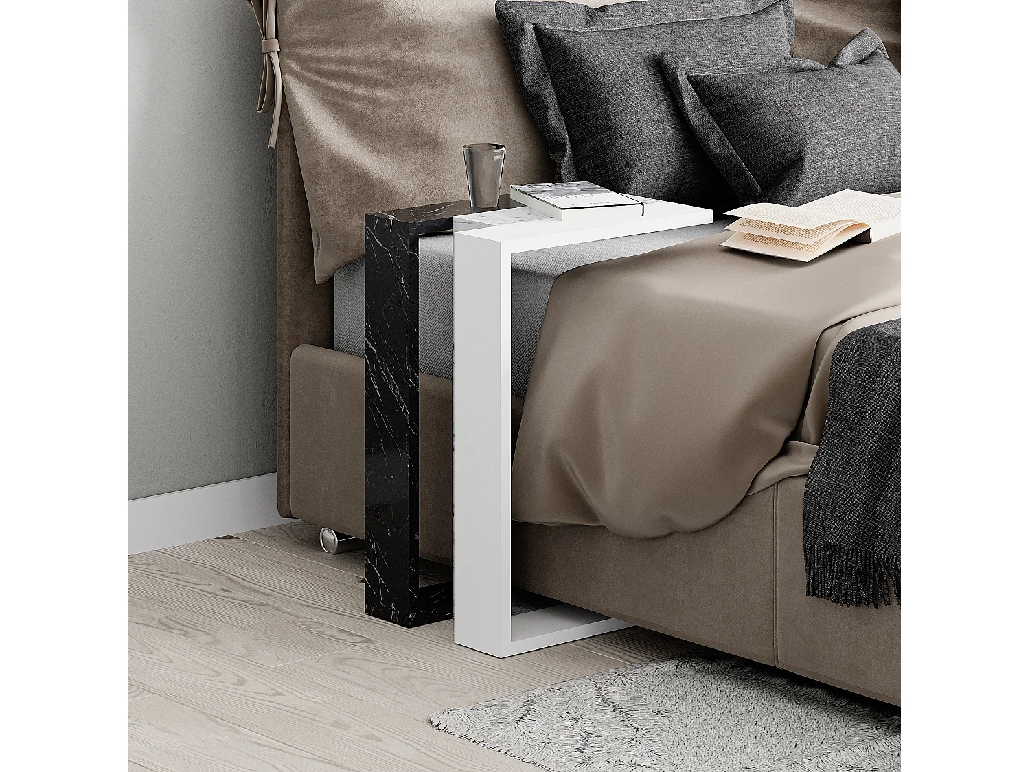 Beistelltisch MUJU C MODELL - 30 x 40 x 57 cm