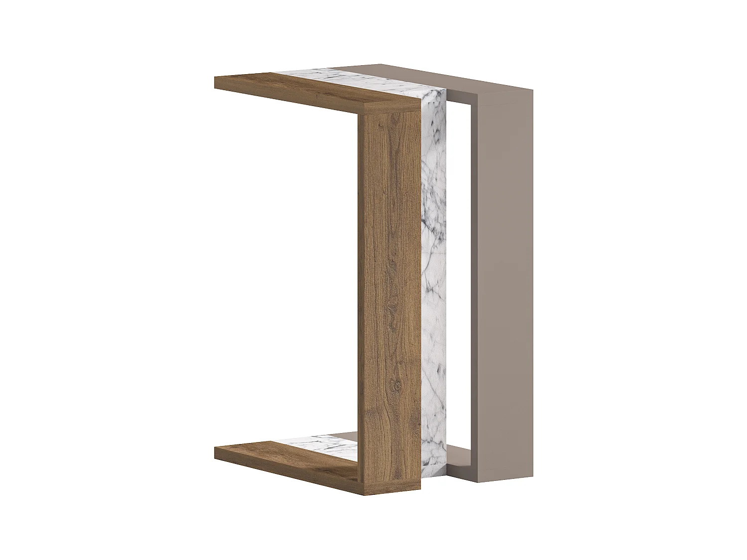 Beistelltisch MUJU C MODELL Bunt - 30 x 40 x 57 cm
