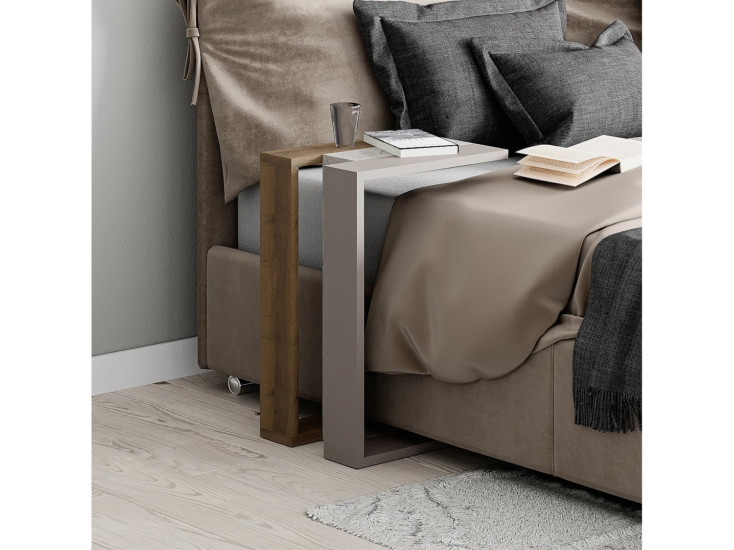 Beistelltisch MUJU C MODELL Bunt - 30 x 40 x 57 cm