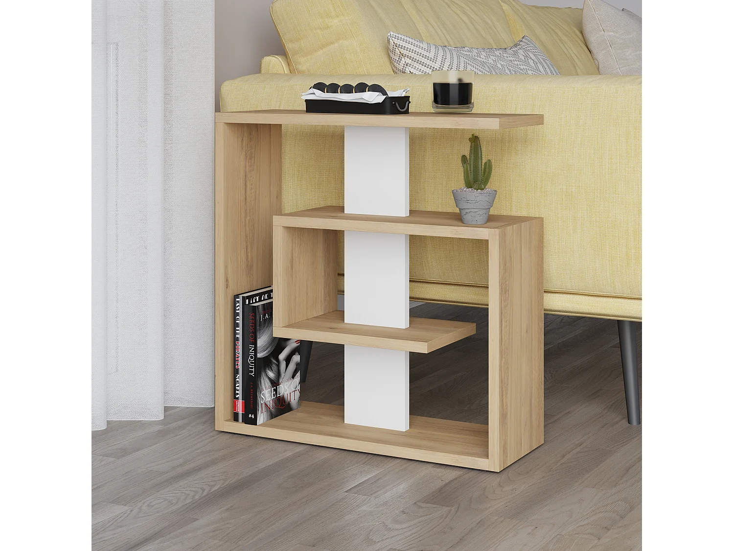 Tavolino SALY- beige, 55x57x20