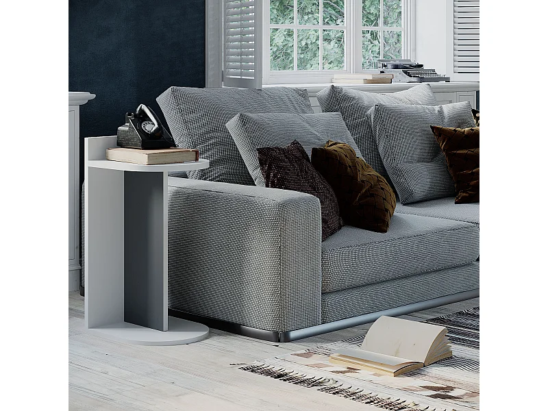 Tavolino DOM- bianco, 30x61x34