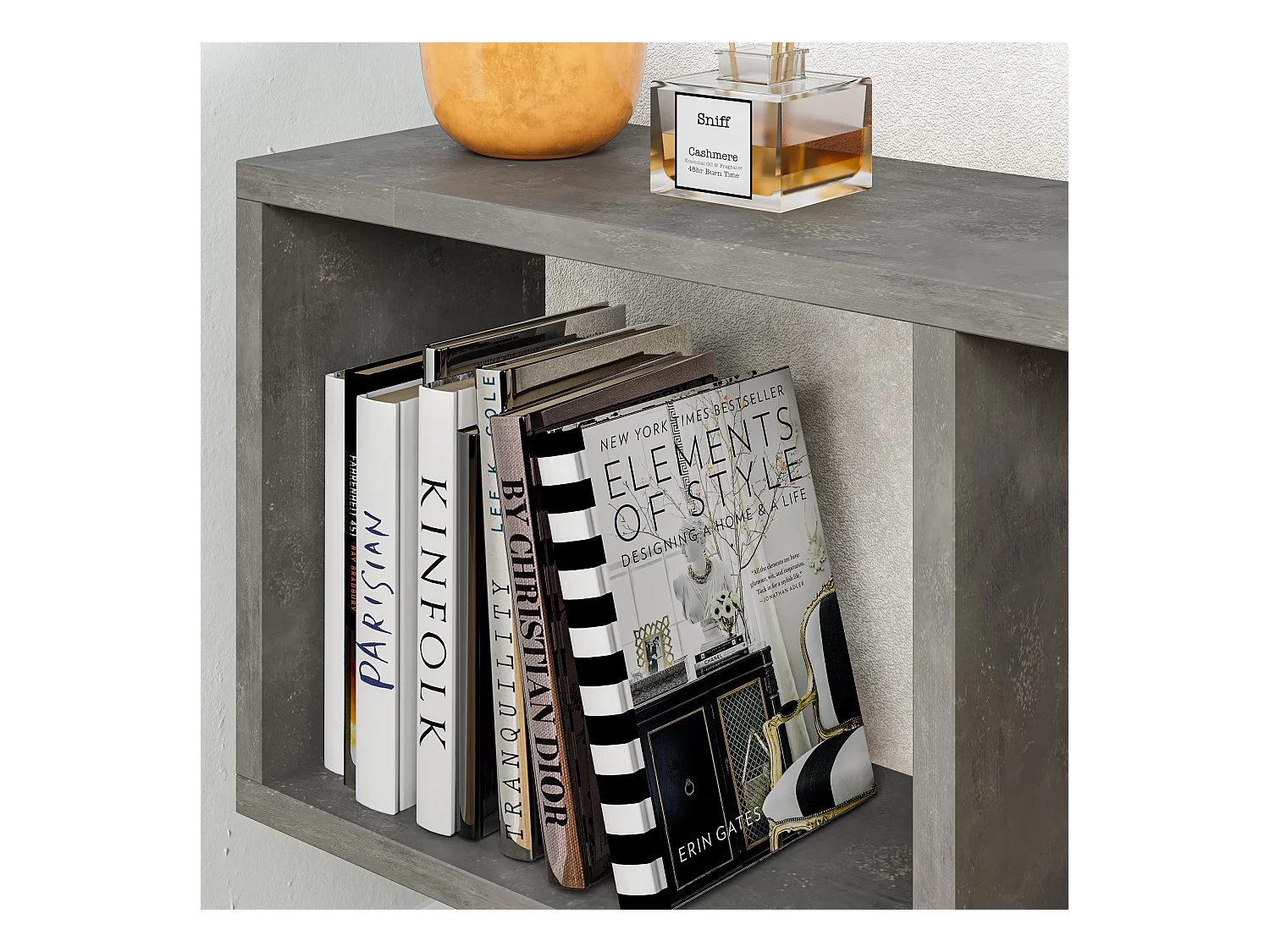 Kaffeetisch HOMEMANIA- Grau, 60x60x20