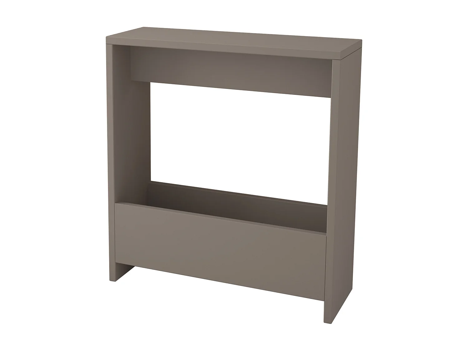 Table d'appoint SIMPI - gris anthracite, 55x60x20