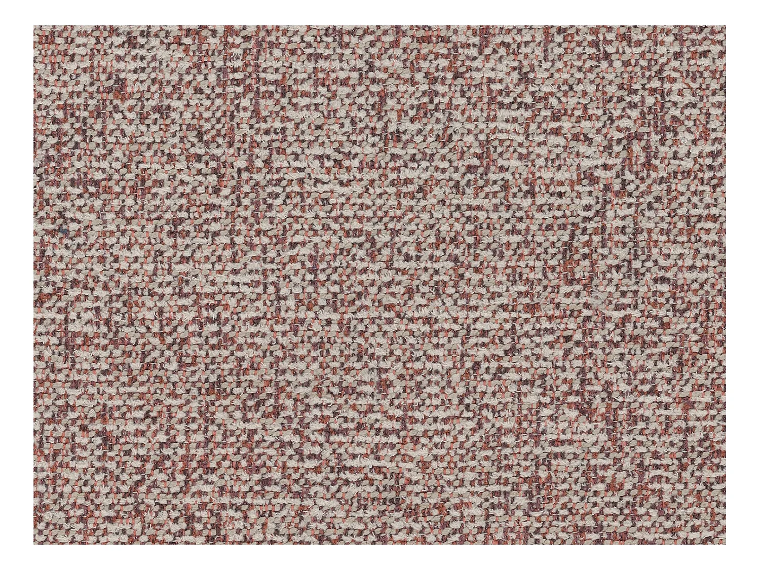 Puf de tela texturizada rosa MONELIA