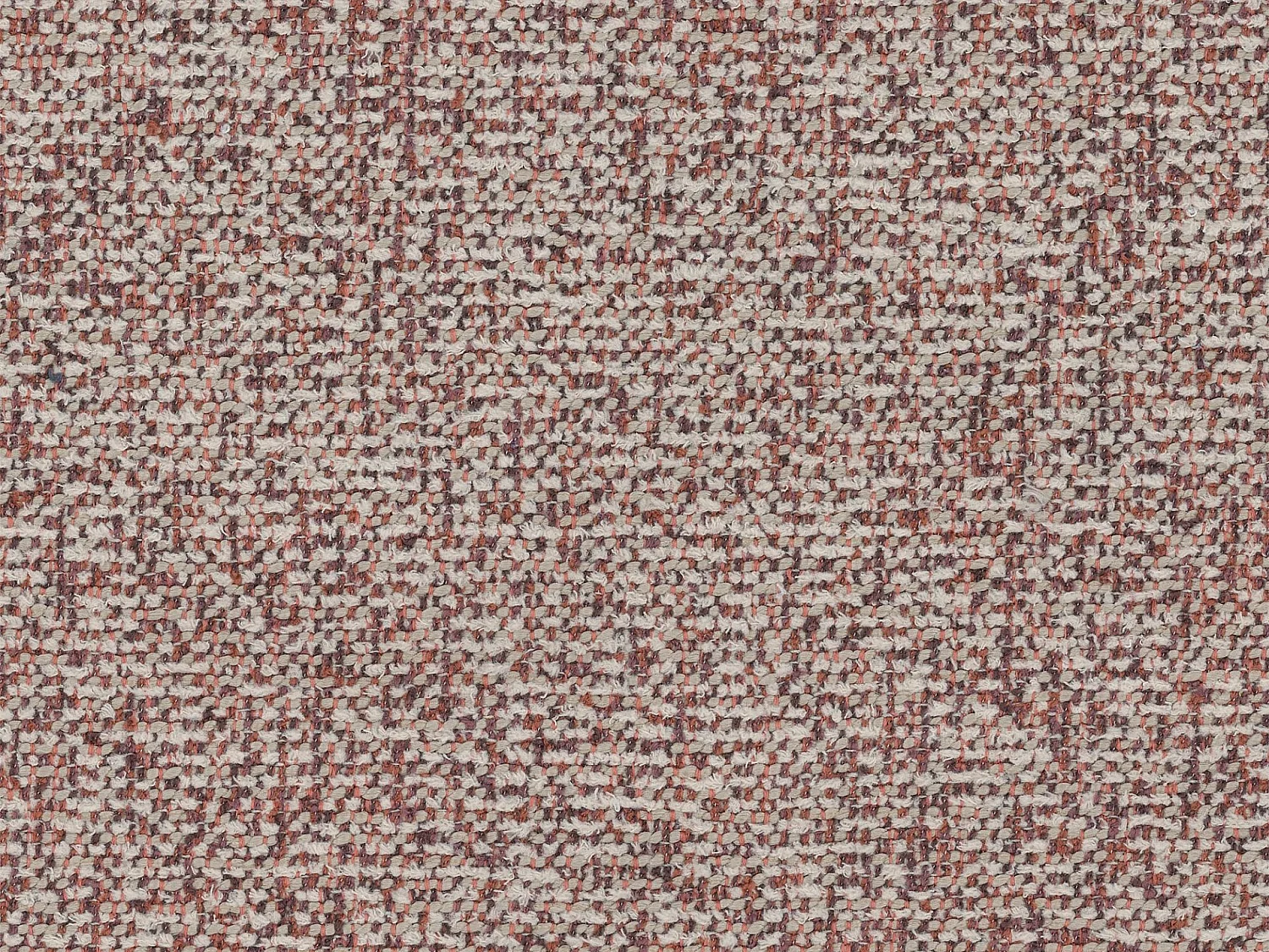 Pouf en tissu chiné rose MONELIA