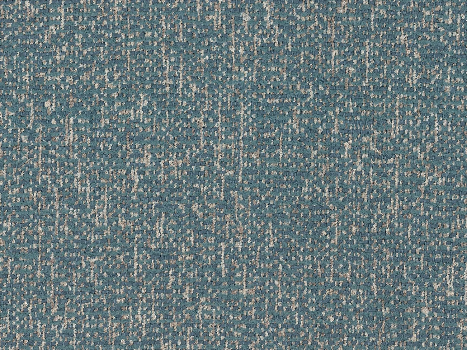 Canapé d'angle gauche convertible en tissu chiné bleu MONELIA