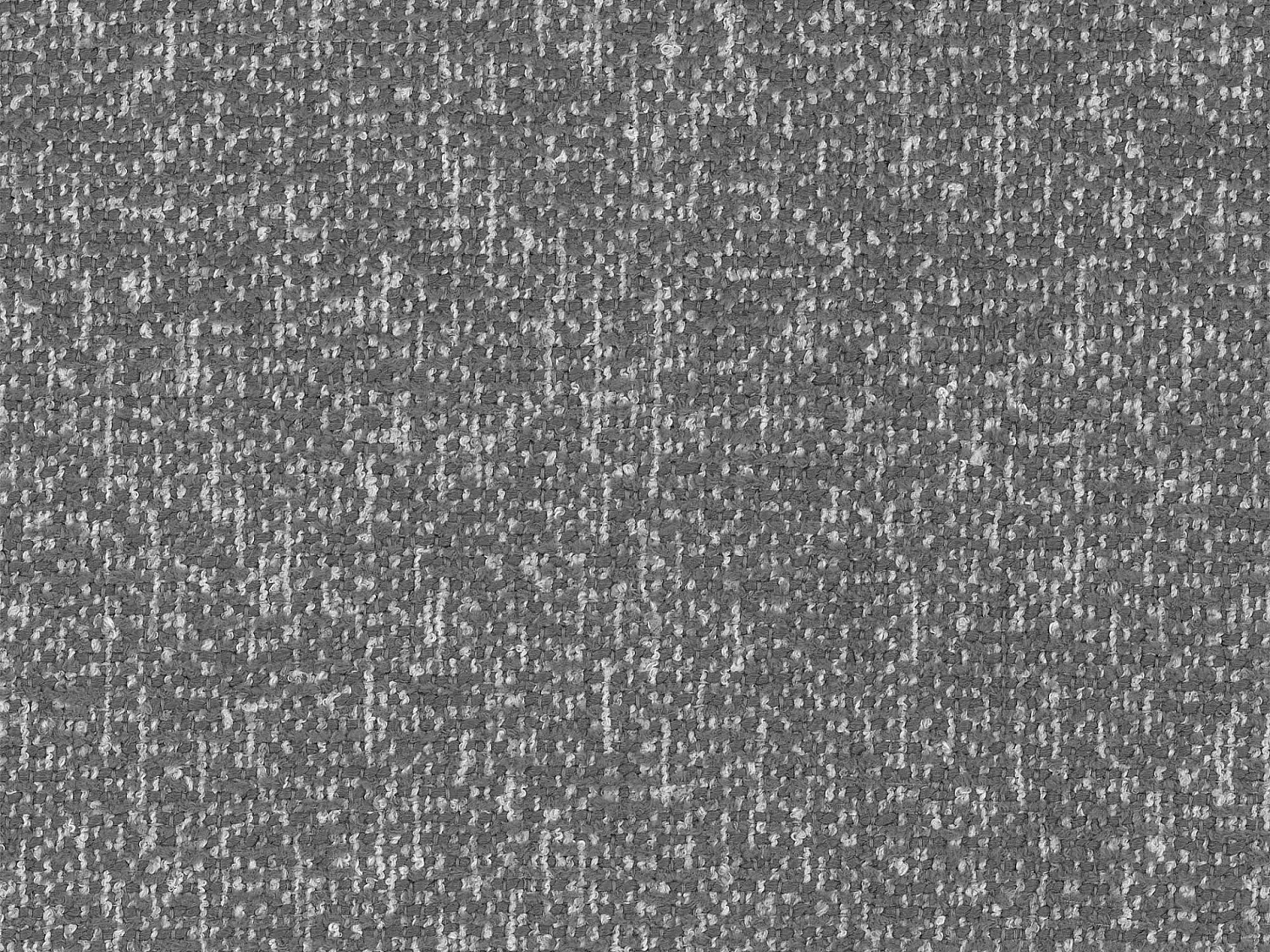 Pouf en tissu chiné gris MONELIA