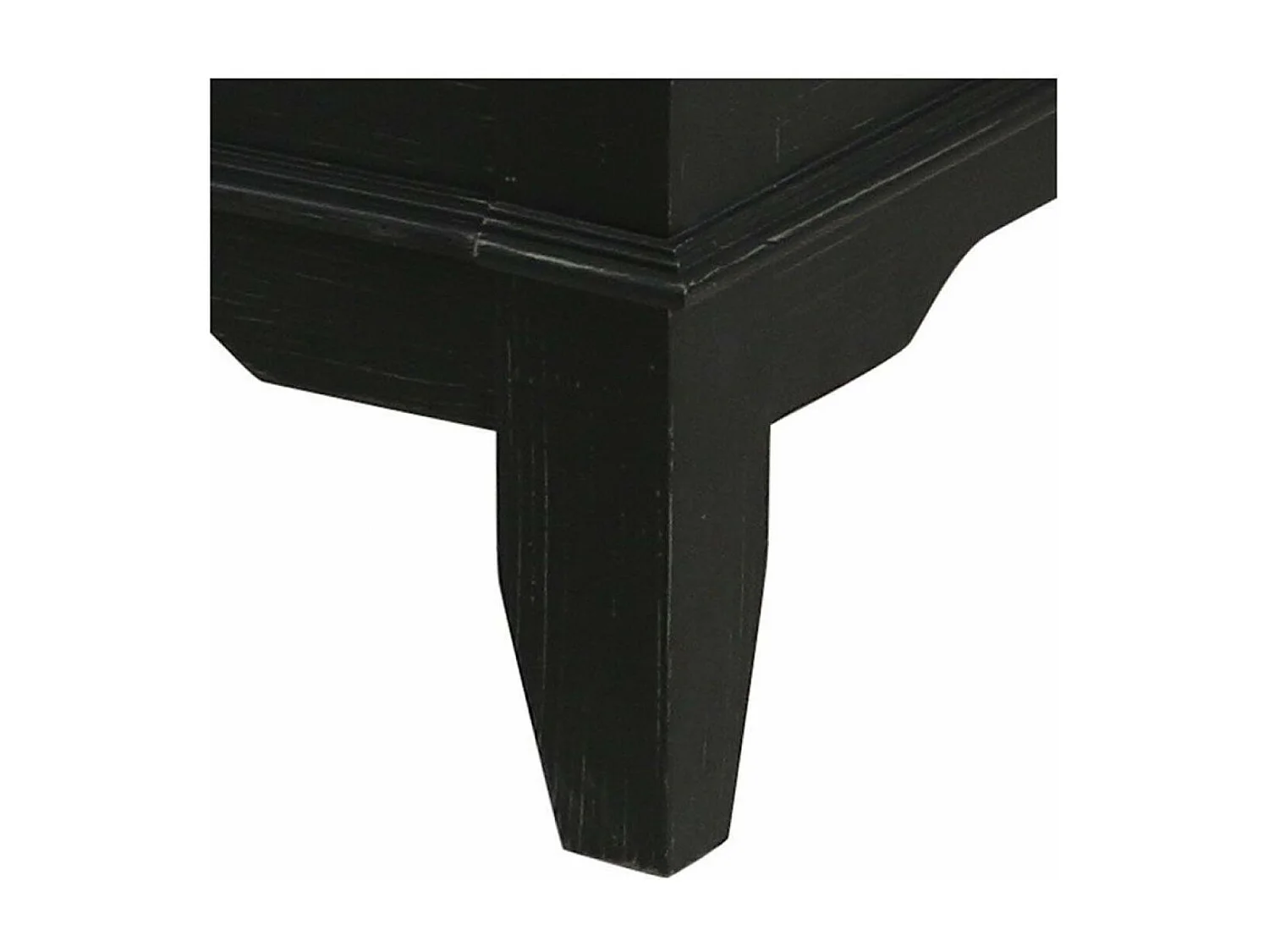 Lit Bois Noir - Esquisse Interior's