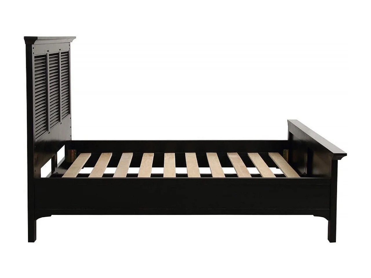 Lit Bois Noir - Vénitiennes Interior's