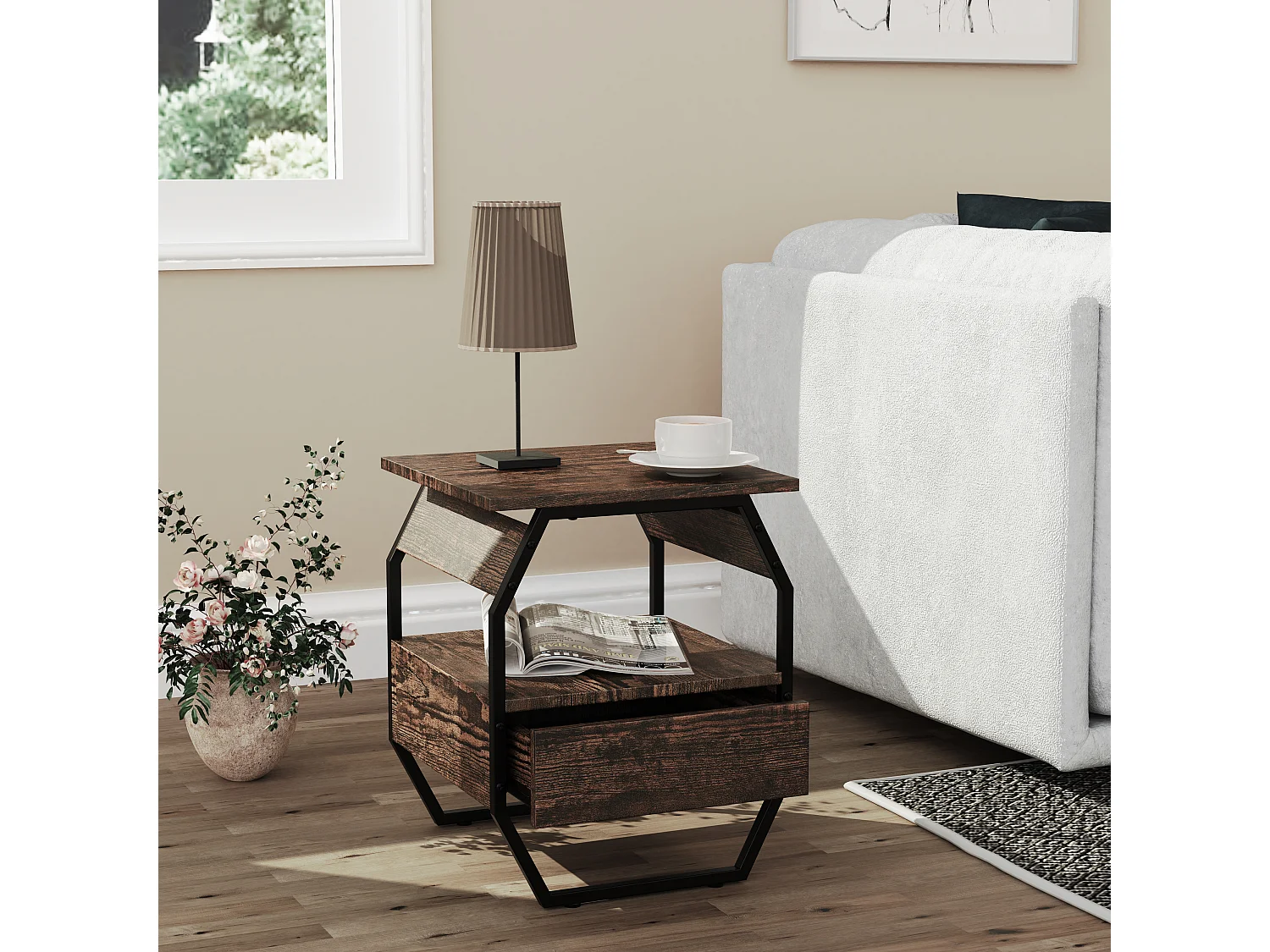 Table de chevet table d'appoint Aulari S