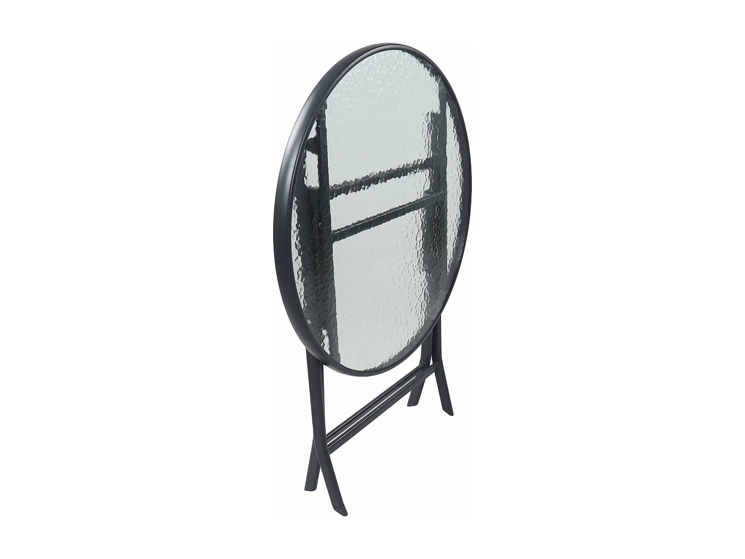 Garden table Sonlas Anthracite H. 70 x W. 70 x D. 70 cm