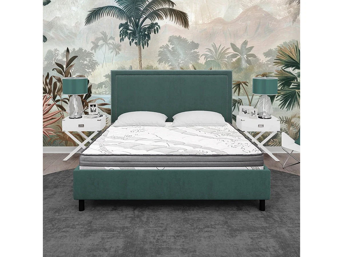 REINALD - Matelas 160x200 cm Ressorts ensachés Soutien ferme Ep.26cm