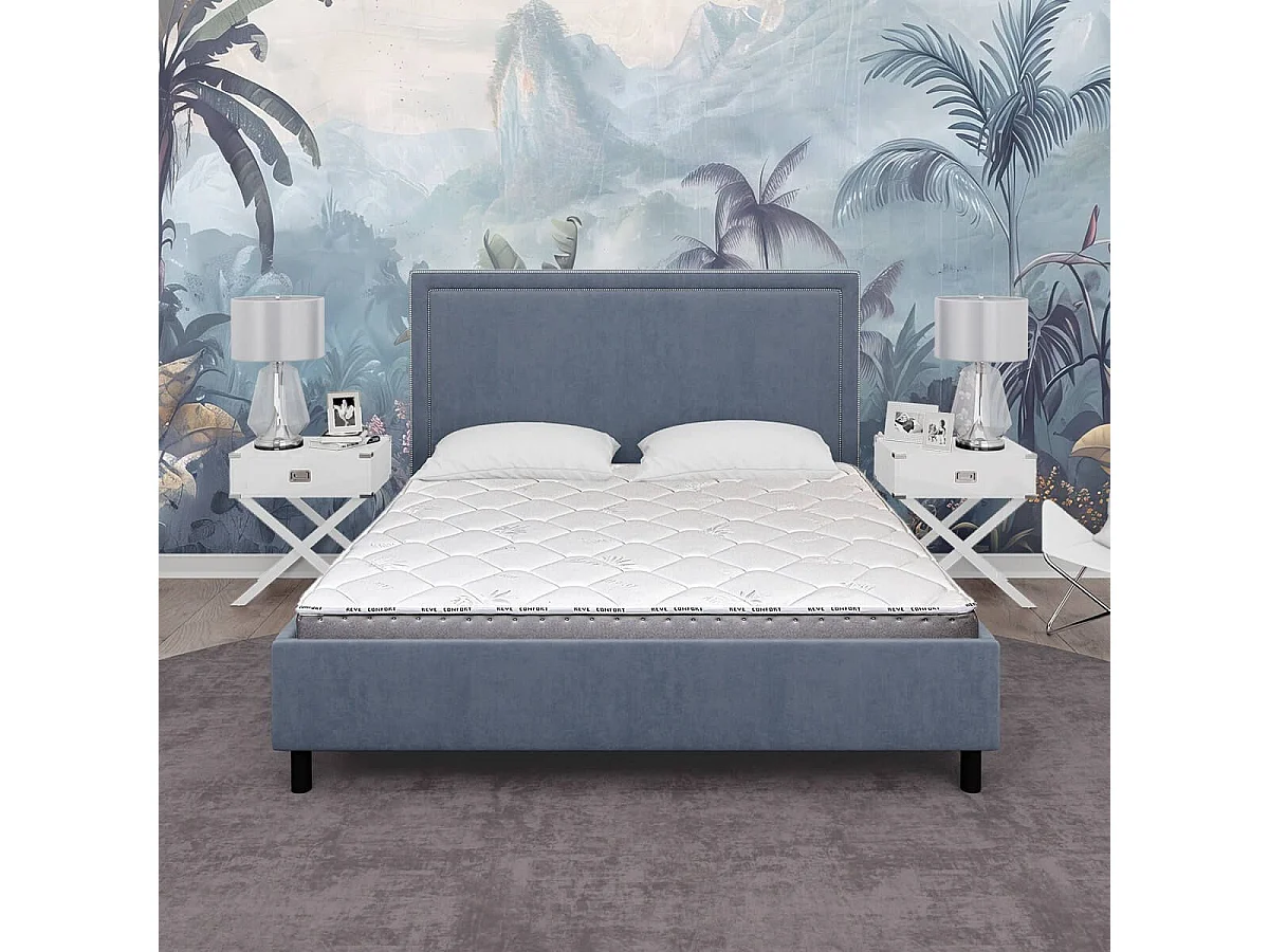 SAMSON - Matelas 140x190 cm Ressorts ensachés Soutien ferme Ep.24cm