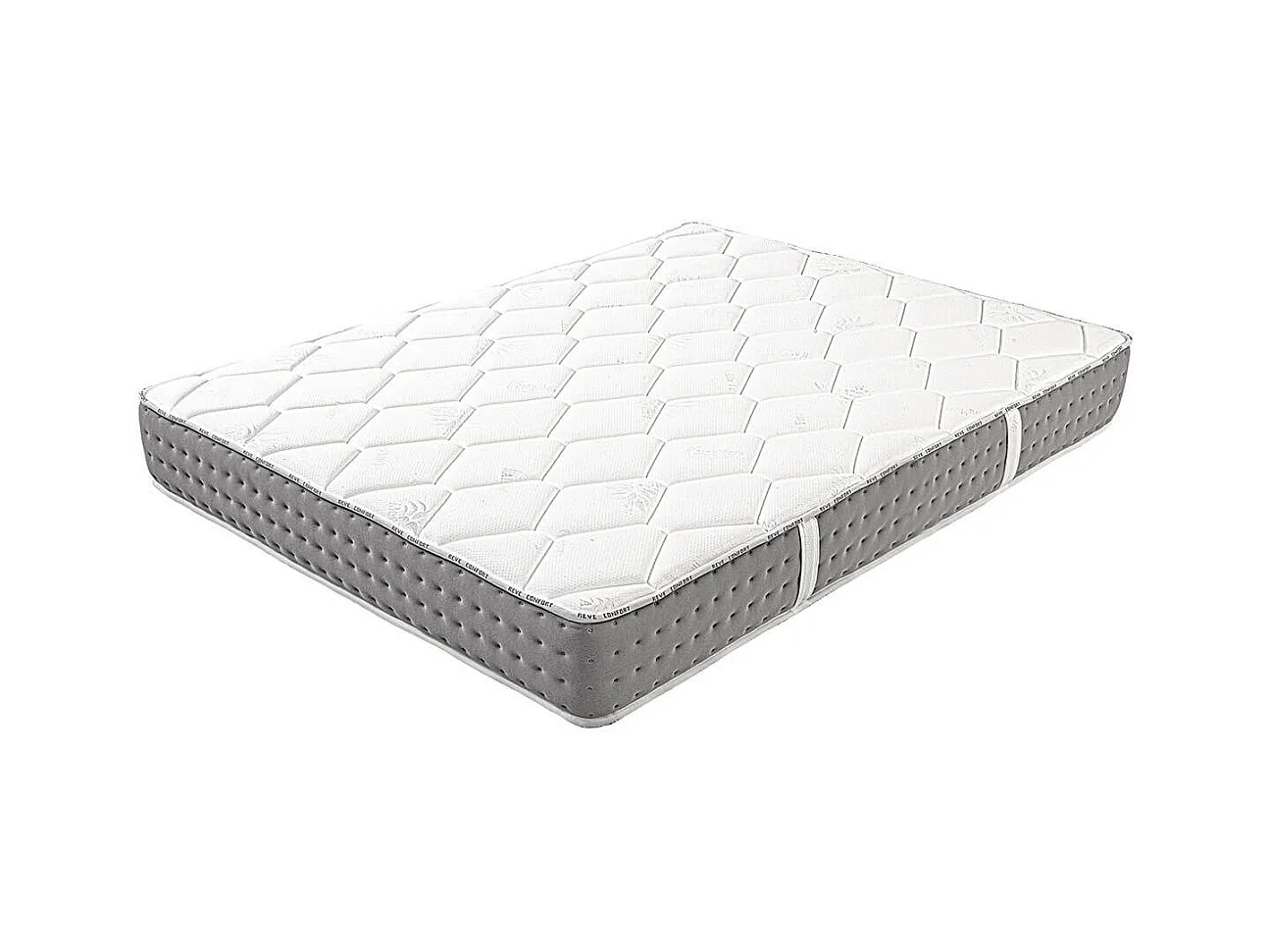 SAMSON - Matelas 140x190 cm Ressorts ensachés Soutien ferme Ep.24cm