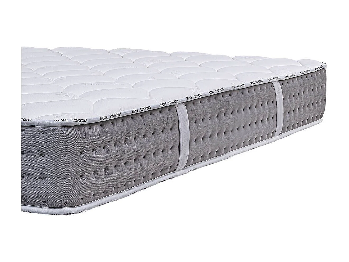 SAMSON - Matelas 140x190 cm Ressorts ensachés Soutien ferme Ep.24cm