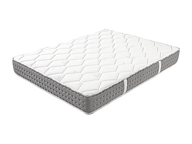 SAMSON - Matelas 140x190 cm Ressorts ensachés Soutien ferme Ep.24cm
