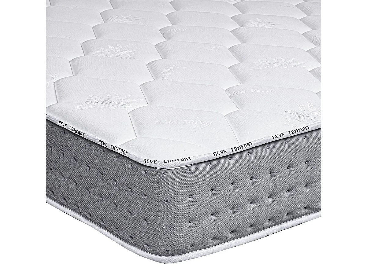 SAMSON - Matelas 160x200 cm Ressorts ensachés Soutien ferme Ep.24cm