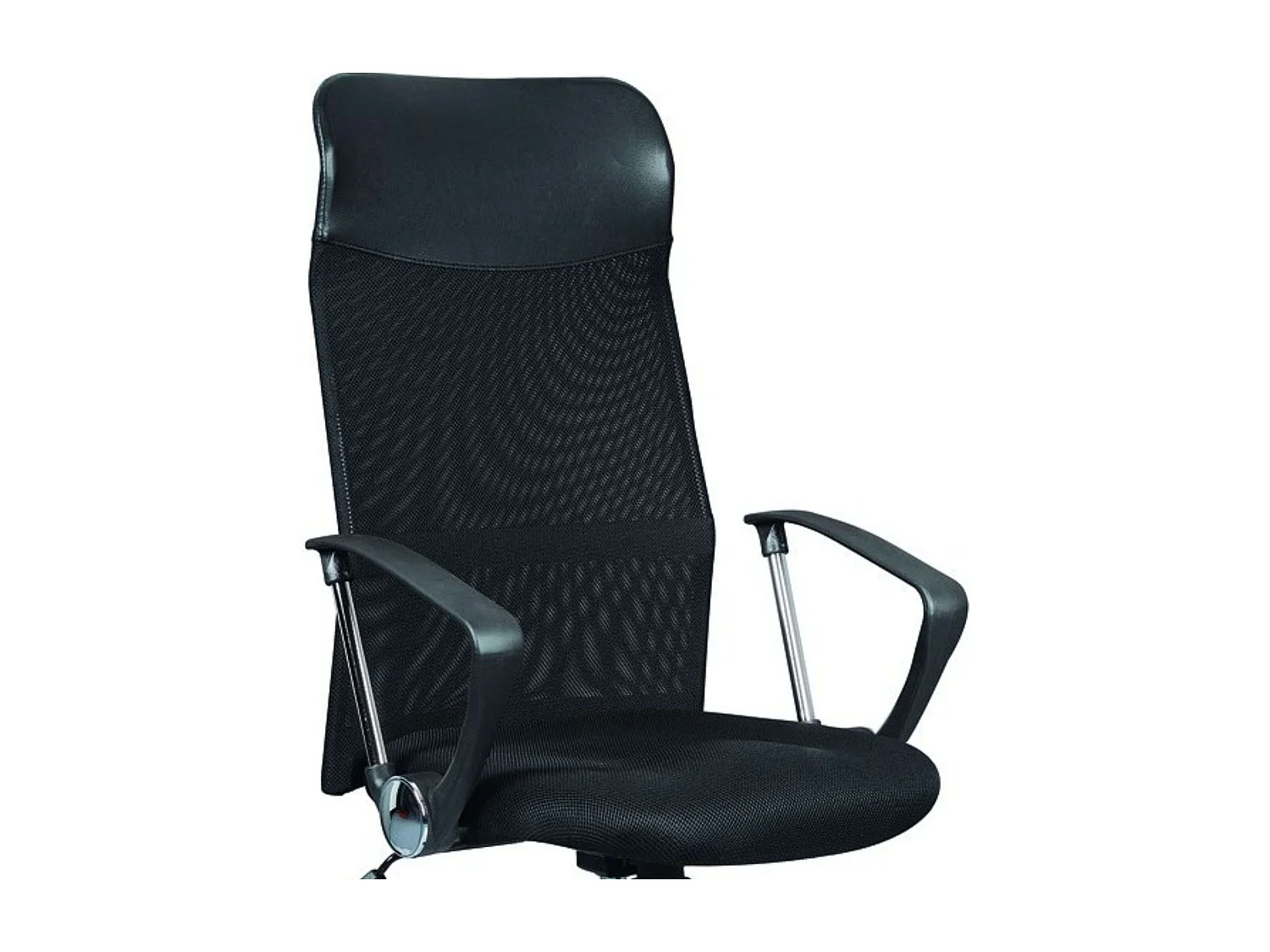 Chaise de bureau pivotante noire, design original, bureau moderne