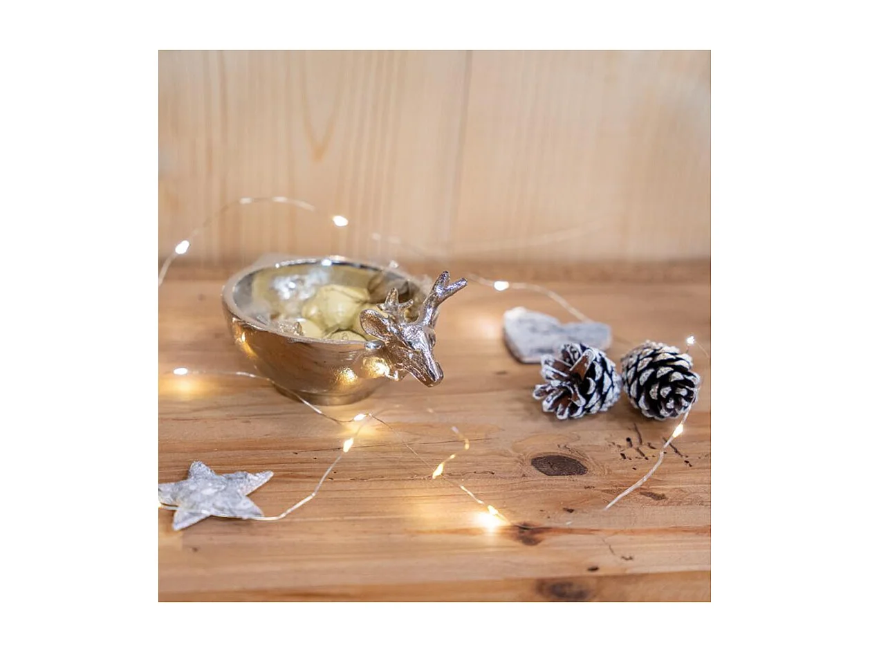 Corbeille en aluminium Cerf