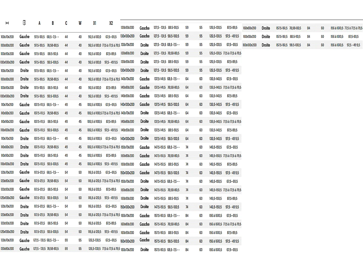 Porte de Douche avec Paroi Latérale (ouverture depuis l'angle) - 130 x 100 x 200 - BLANC MAT - PRIME - GAUCHE