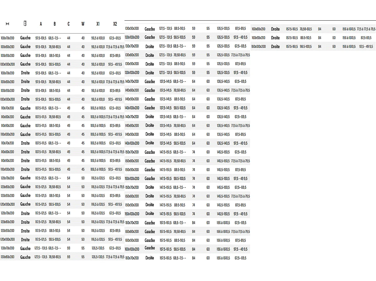 Porte de Douche avec Paroi Latérale (ouverture depuis l'angle) - 130 x 100 x 200 - BLANC MAT - PRIME - DROITE