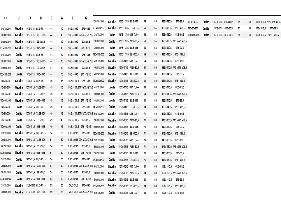 Porte de Douche avec Paroi Latérale (ouverture depuis l'angle) - 100 x 80 x 200 - CUIVRE BROSSÉ - PRIME - GAUCHE