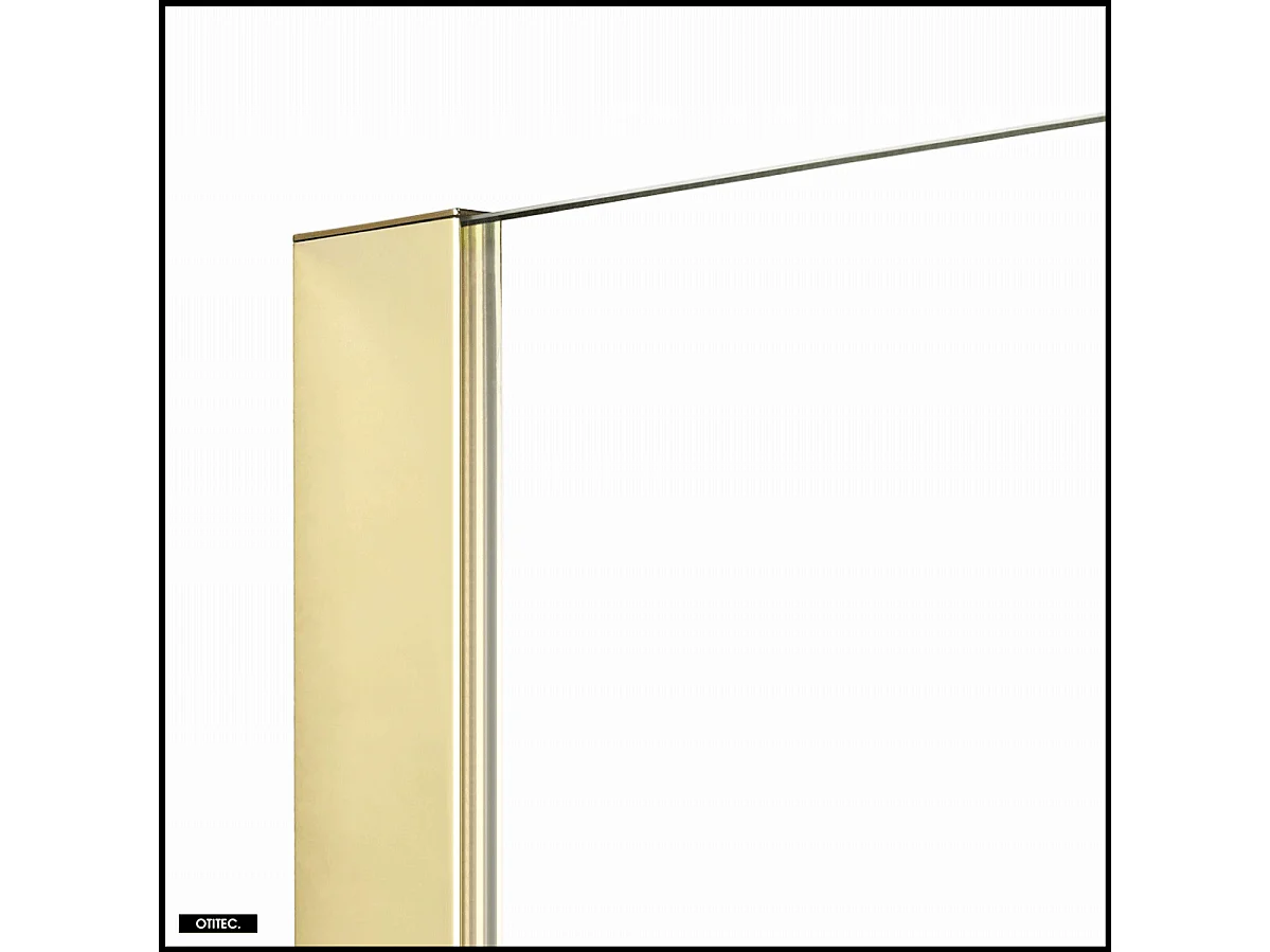 Paroi de Douche Italienne - 110 x 200 - OR LÉGER - NESTA