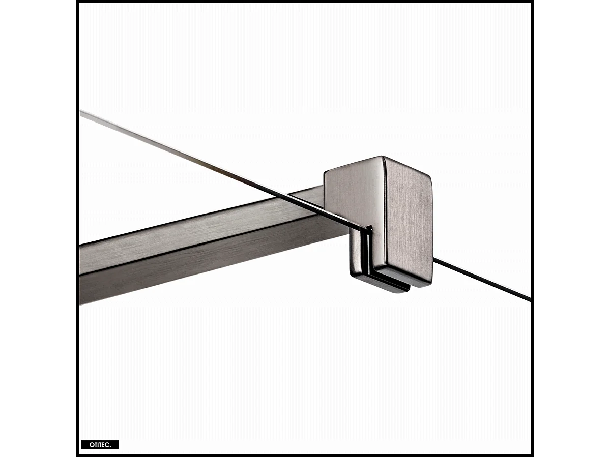 Paroi de Douche Italienne - 70 x 200 - GRIS - NESTA