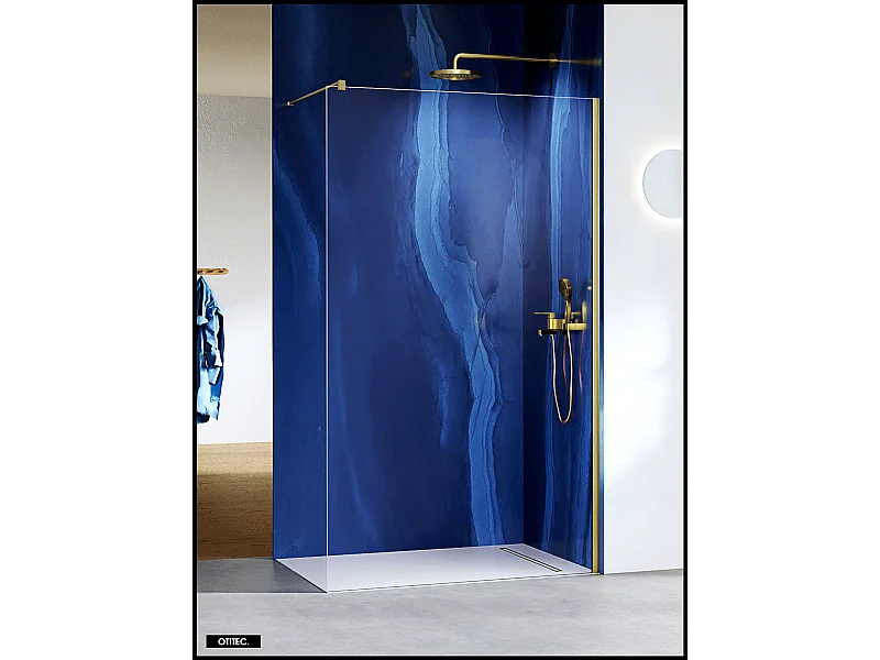 Paroi de Douche Italienne - 100 x 200 - OR LÉGER - NESTA