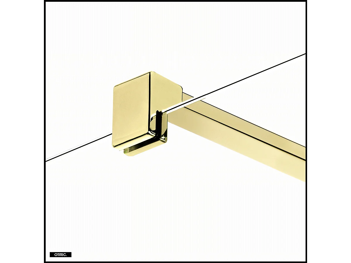 Paroi de Douche Italienne - 100 x 200 - OR LÉGER - NESTA