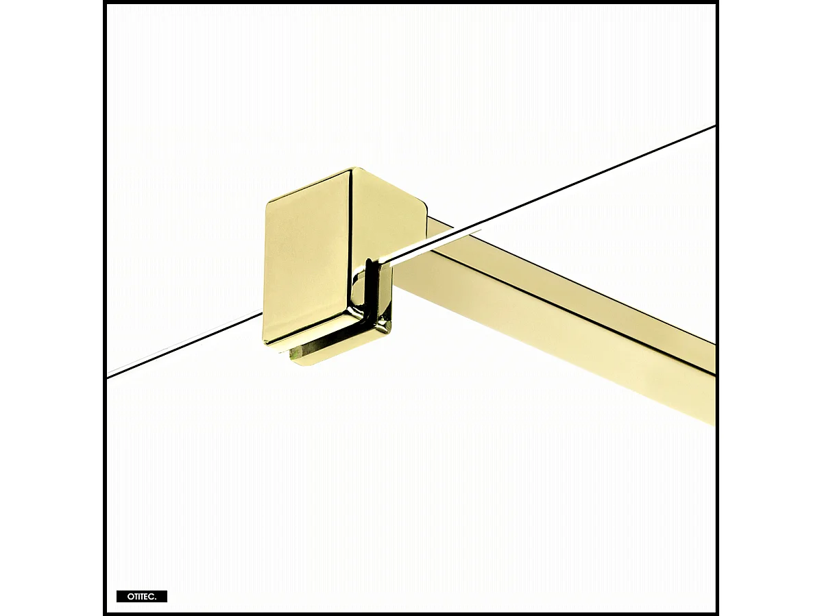 Paroi de Douche Italienne - 80 x 200 - OR LÉGER - NESTA