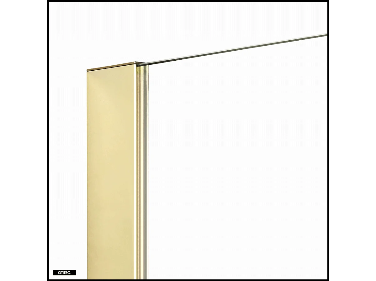 Paroi de Douche Italienne - 80 x 200 - OR LÉGER - NESTA