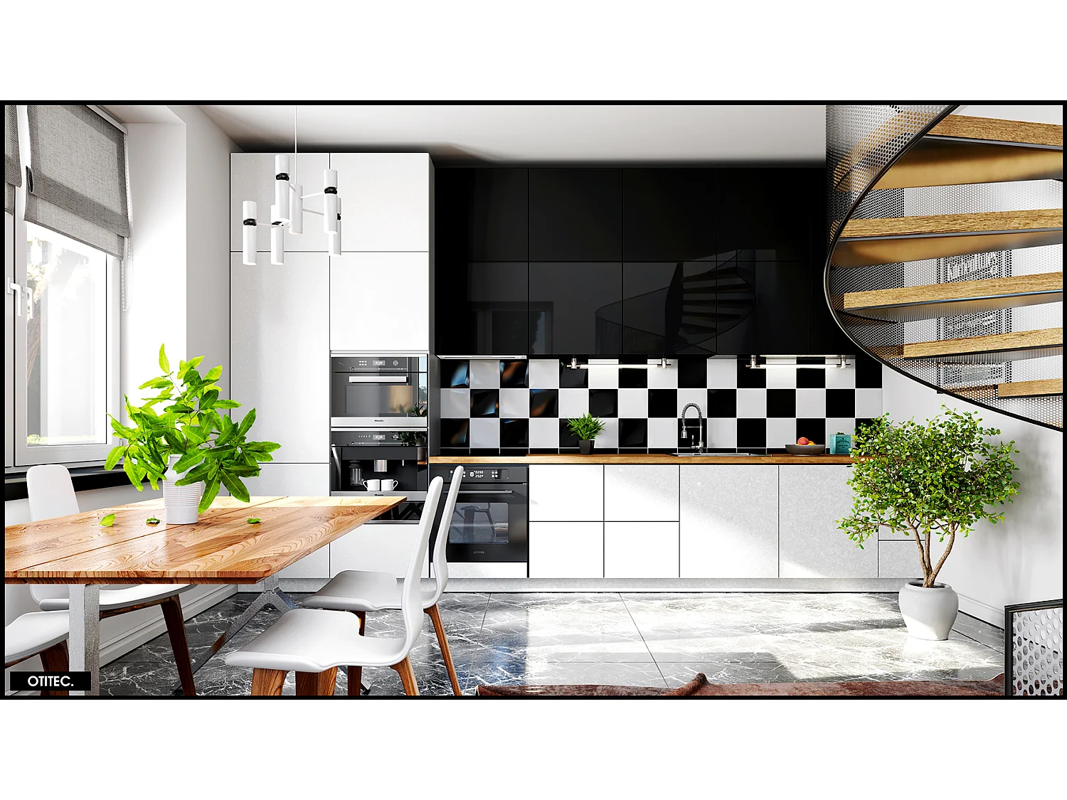 Hotte Casquette Aspirante Silencieuse - 60 cm - 320 m3/h - HADARIO - Blanc